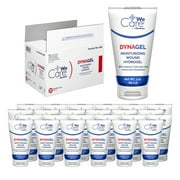 Dynarex DynaGel Moisturizing Hydrogel for Wounds - For Cuts, Burns, Pressure Sores - Lightweight, Non-Greasy Wound Dressing Gel with Vitamin E, Aloe Vera - 3oz Tube, 24-Pack Case