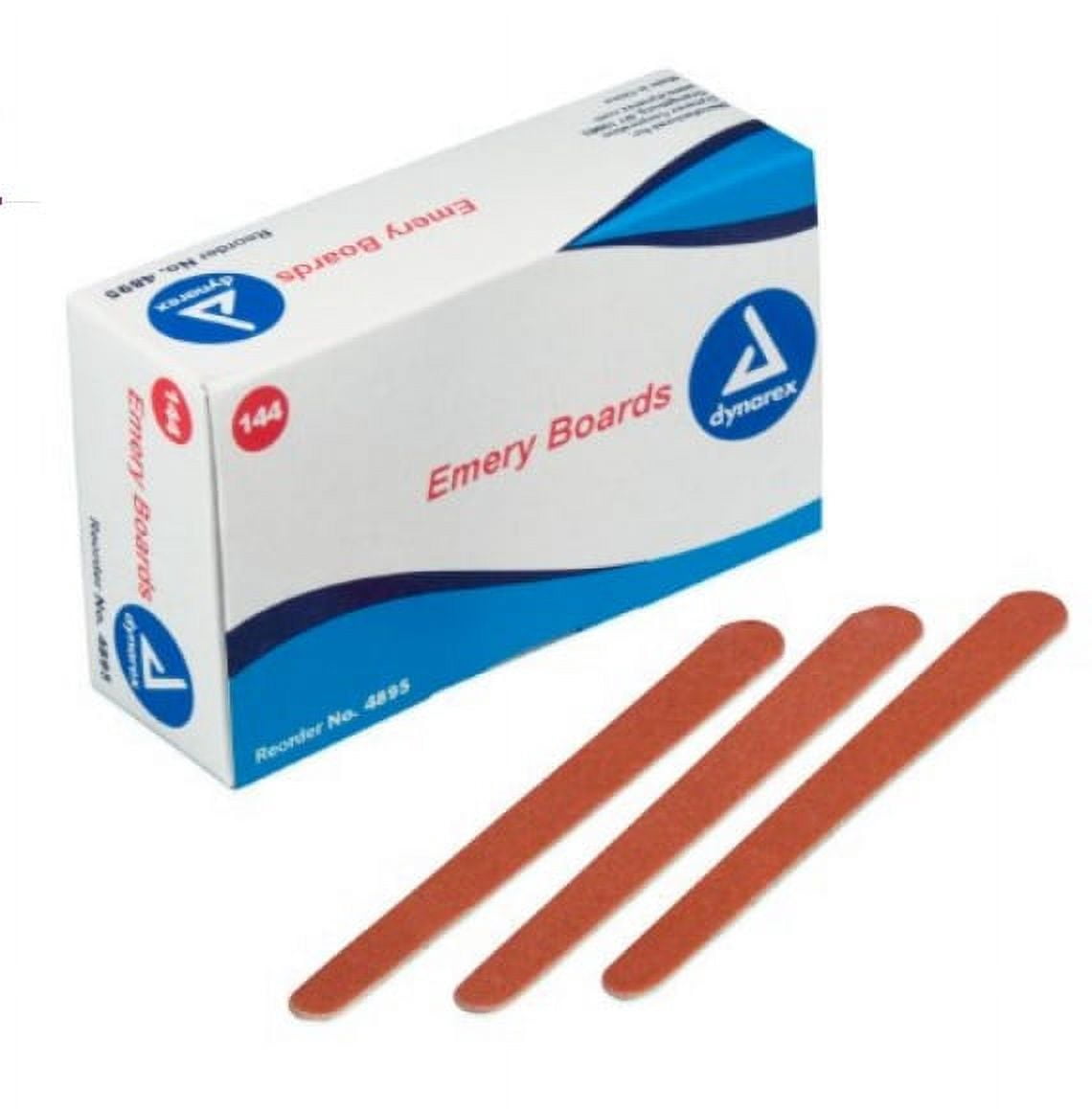 Dynarex Emery Board Terra Cotta 4-1/2 Inch, 4895 - Pack of 144