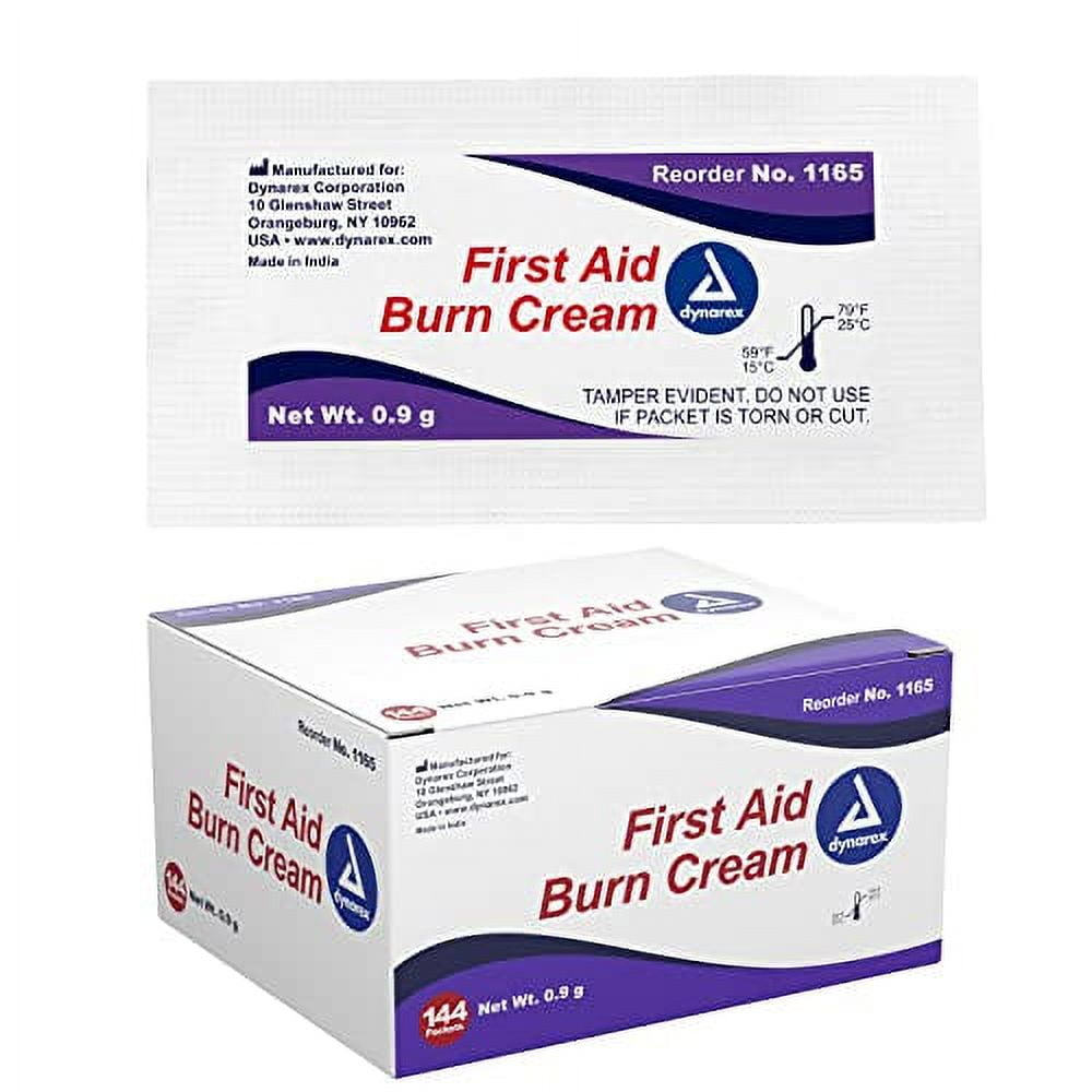 Dynarex First Aid Burn Cream Burn Ointment For Minor Cuts, Wounds