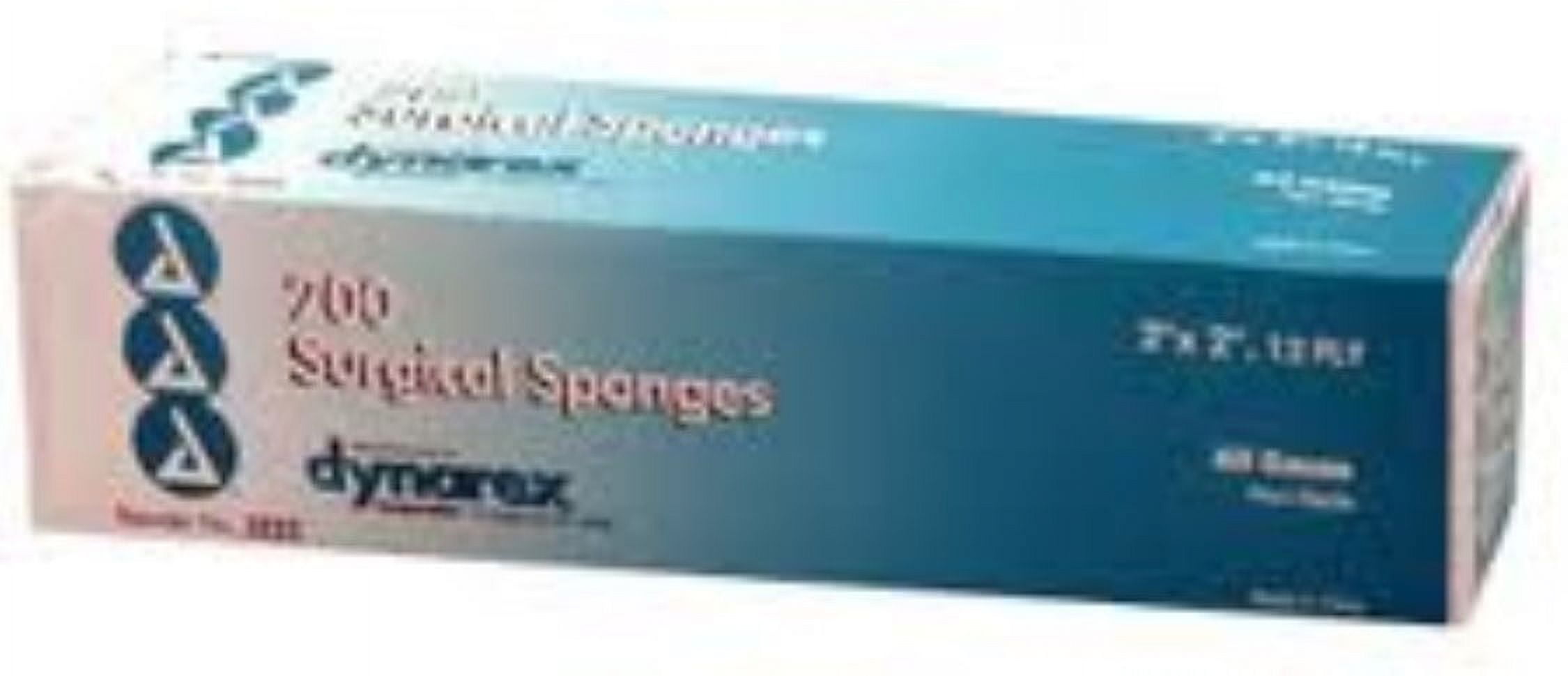 Dynarex Gauze Sponge Non-Sterile 2X2 12PLY 200 Each - (Pack of 6)