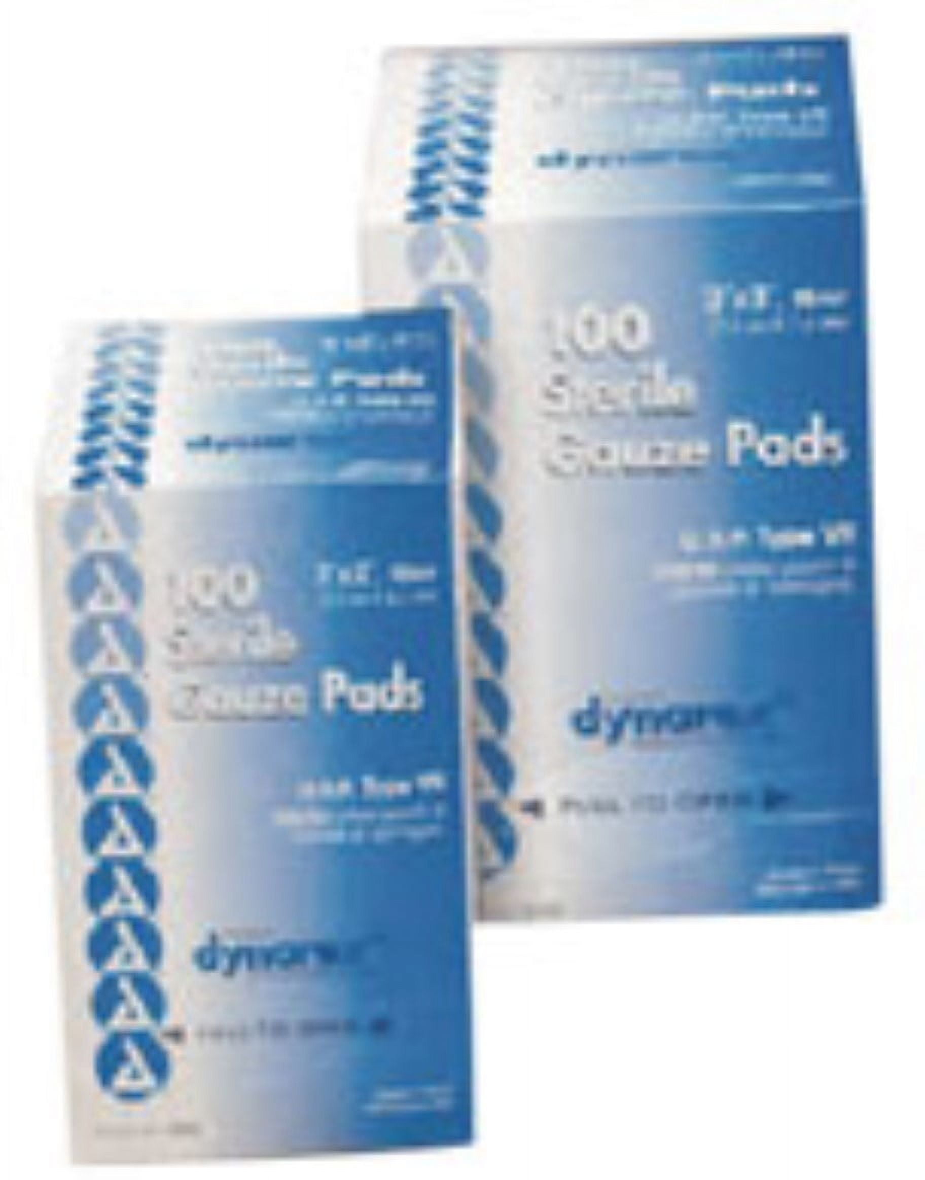 Dynarex Gauze Sponge Sterile 3X3 12 PLY 25x2 ea (Pack of 6)