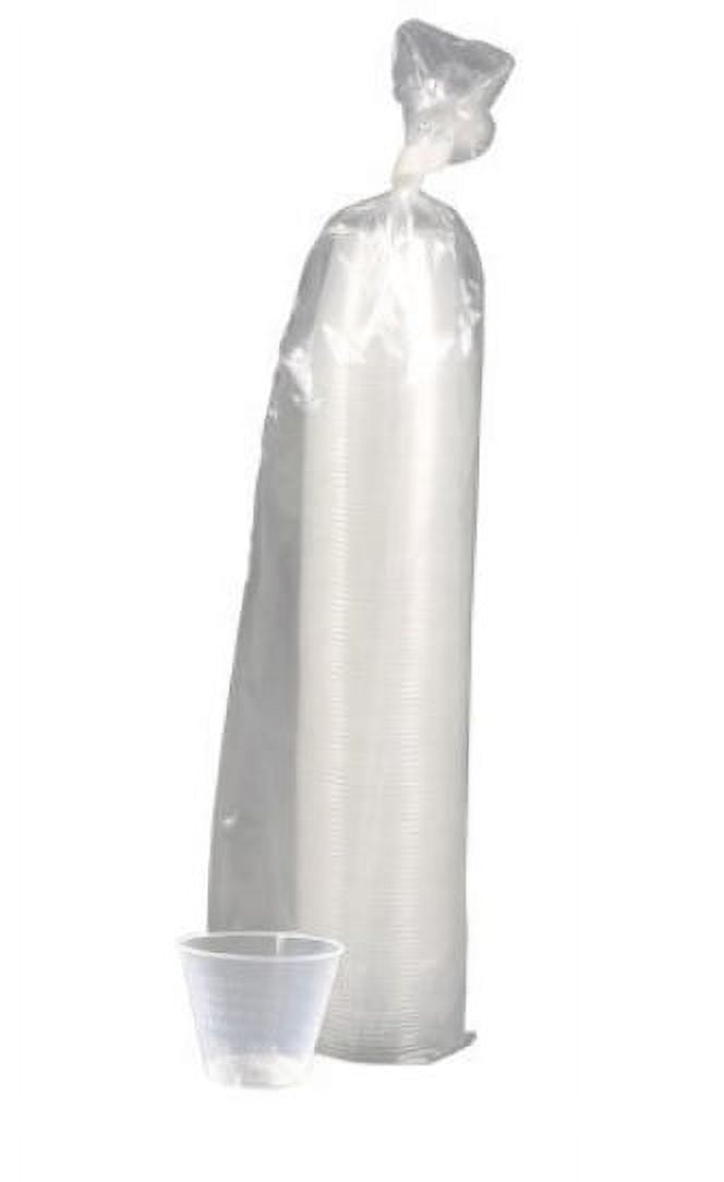 Dynarex Graduated Medicine Cup 1 oz. Clear Plastic Disposable, 4252 ...