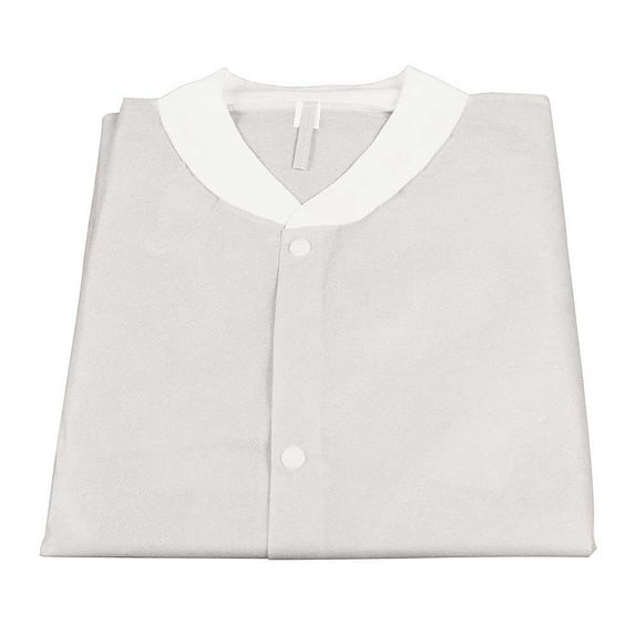 Dynarex Lab Coat SMS w/o Pockets Dark Blue Small (10/Pack)