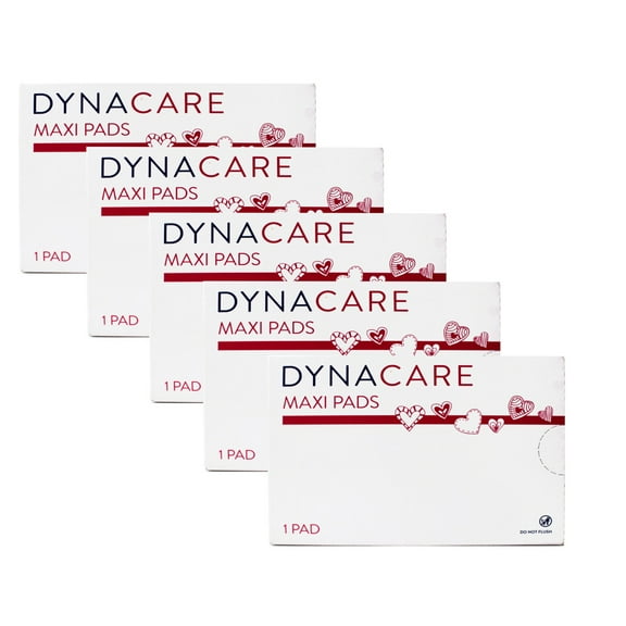 Dynarex Maxi Pads Super w/o Wings #4 1 ct (1360) - 5 Pack