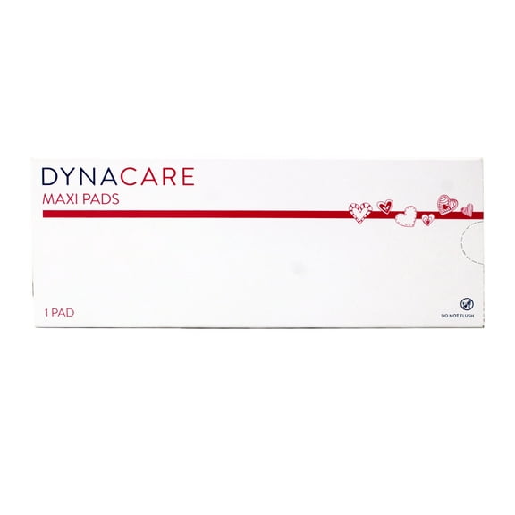 Dynarex Maxi Pads, Ultra Thin Without Wings, 1 Pad per Box, Item 1359 (Pack of 24)