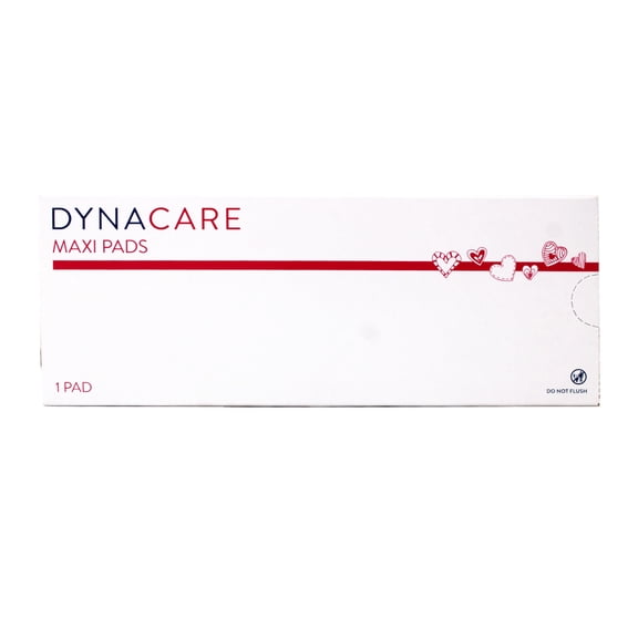 Dynarex Maxi Pads, Ultra Thin Without Wings, 1 Pad per Box, Item 1359 (Pack of 48)