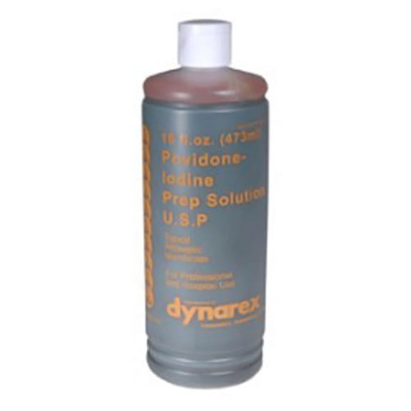 Dynarex Povidone-Iodine Prep Solution, Professional/Hospital - 16 Oz