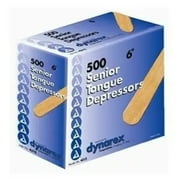 Dynarex Senior Tongue Depressors Standard, Non-Sterile - 500 Ea