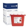 thumbnail image 1 of Dynarex Sharps Container, Thermoplastic Container with Translucent Lid, 3 Gallon, 12 Count, 1 of 7