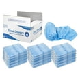 thumbnail image 1 of Dynarex Disposable Shoe Cover, Non-Conductive and Non-Skid, Sewn Seams with Elastic Opening and Fits Most Shoes, for Personal or Professional Use, Blue, Extra-Large, 1 Box of 150 pairs, 1 of 7