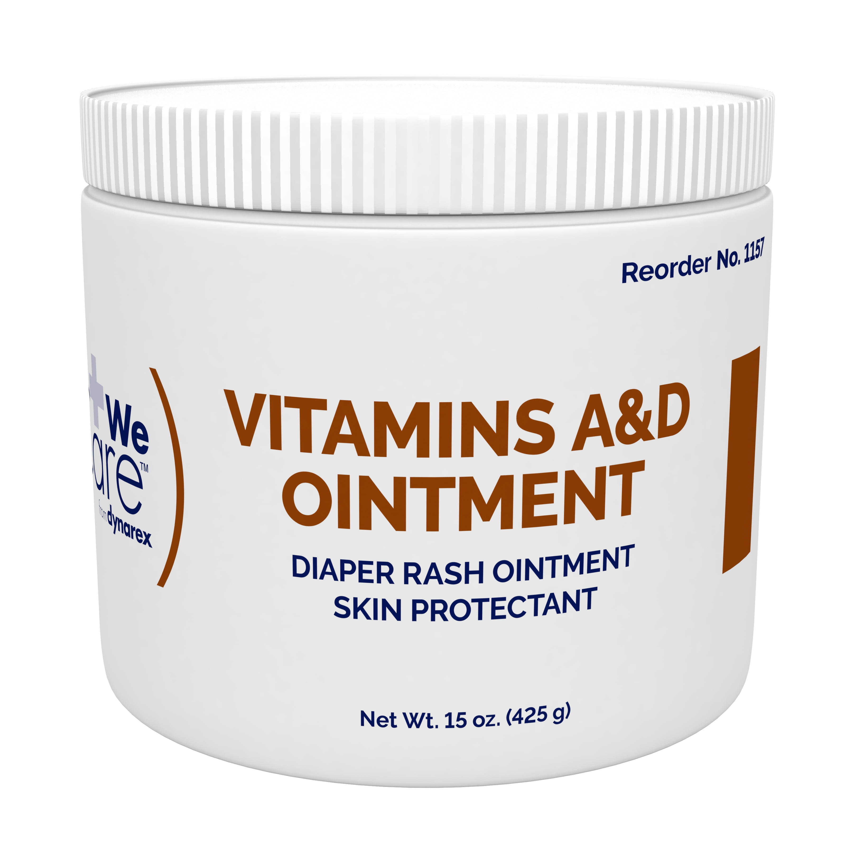 Dynarex Vitamin A & D Diaper Rash Ointment, 15 oz
