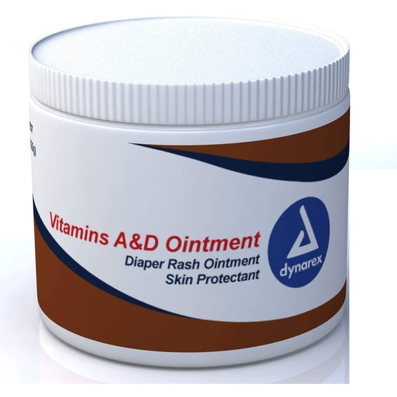 Dynarex Vitamin A & D Ointment 15 oz (Pack of 4)