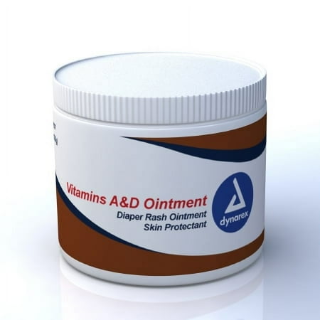 Dynarex Vitamins A & D Ointment, 15 oz Jar Scented, 6 Pack