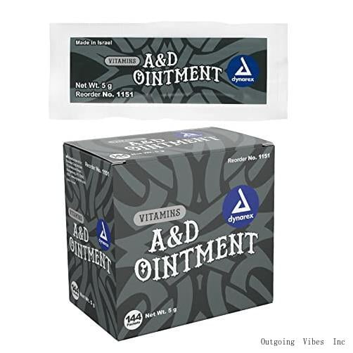 Dynarex Vitamins A&D Ointment Without Lanolin Vitamin A and D Ointment Protectant for Minor