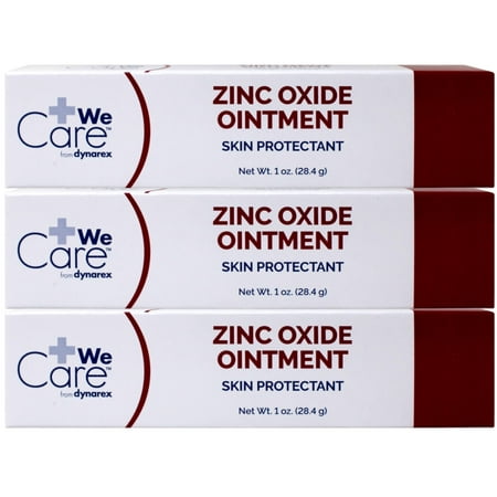 Dynarex� Zinc Oxide 20% Ointment Skin Protectant 1 Oz - 1 ea (Pack of 3)
