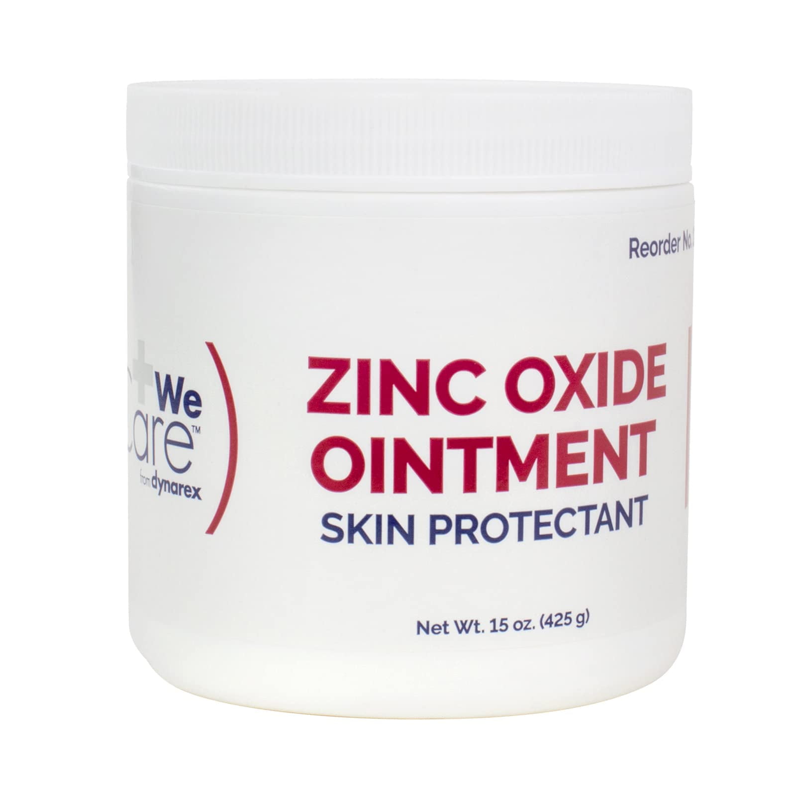 Dynarex Zinc Oxide Ointment, Soothes, Prevents, and Relieves Diaper Rash, Chaffed Skin, and