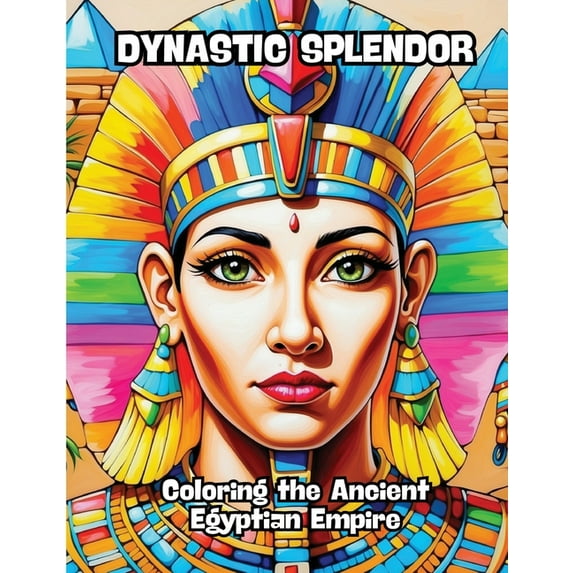Dynastic Splendor: Coloring the Ancient Egyptian Empire, (Paperback)