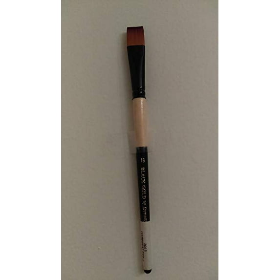 Dynasty Black Gold Brush - Shader, Short Handle, Size 18