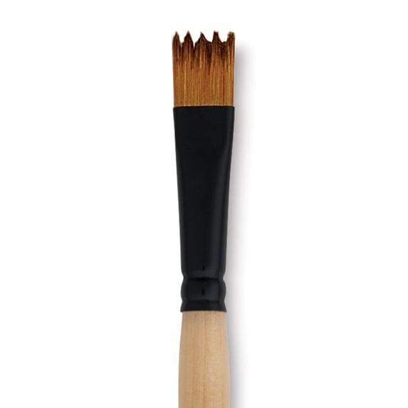 Dynasty Black Gold Brush - Wave, Short Handle, Size 12
