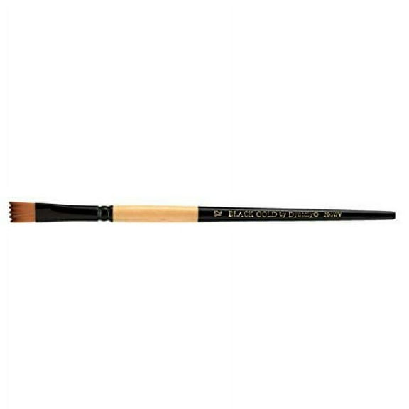 Dynasty Black Gold Brush - Wave, Short Handle, Size 12
