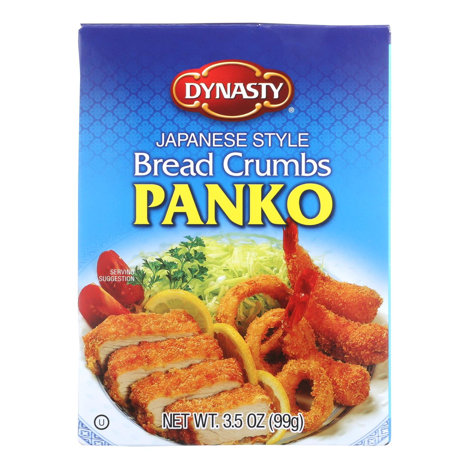 Dynasty Panko Bread Crumbs Japanese Style, 3.5 OZ