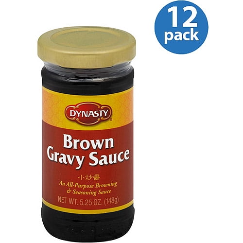 Dynasty Brown Gravy Sauce, 5.25 oz (Pack of 12)