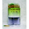 thumbnail image 1 of Dynasty C-100 Detail Fine Green Synthetic Short Acrylic Handle Paint Brush Assortment, Clear, Pack - 72, 1 of 1