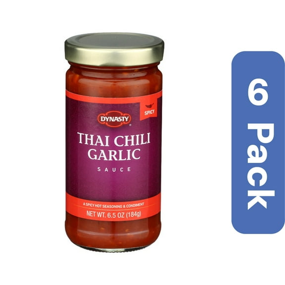 Dynasty Chili Paste with Garlic 6.5 oz (Pack Of 6)