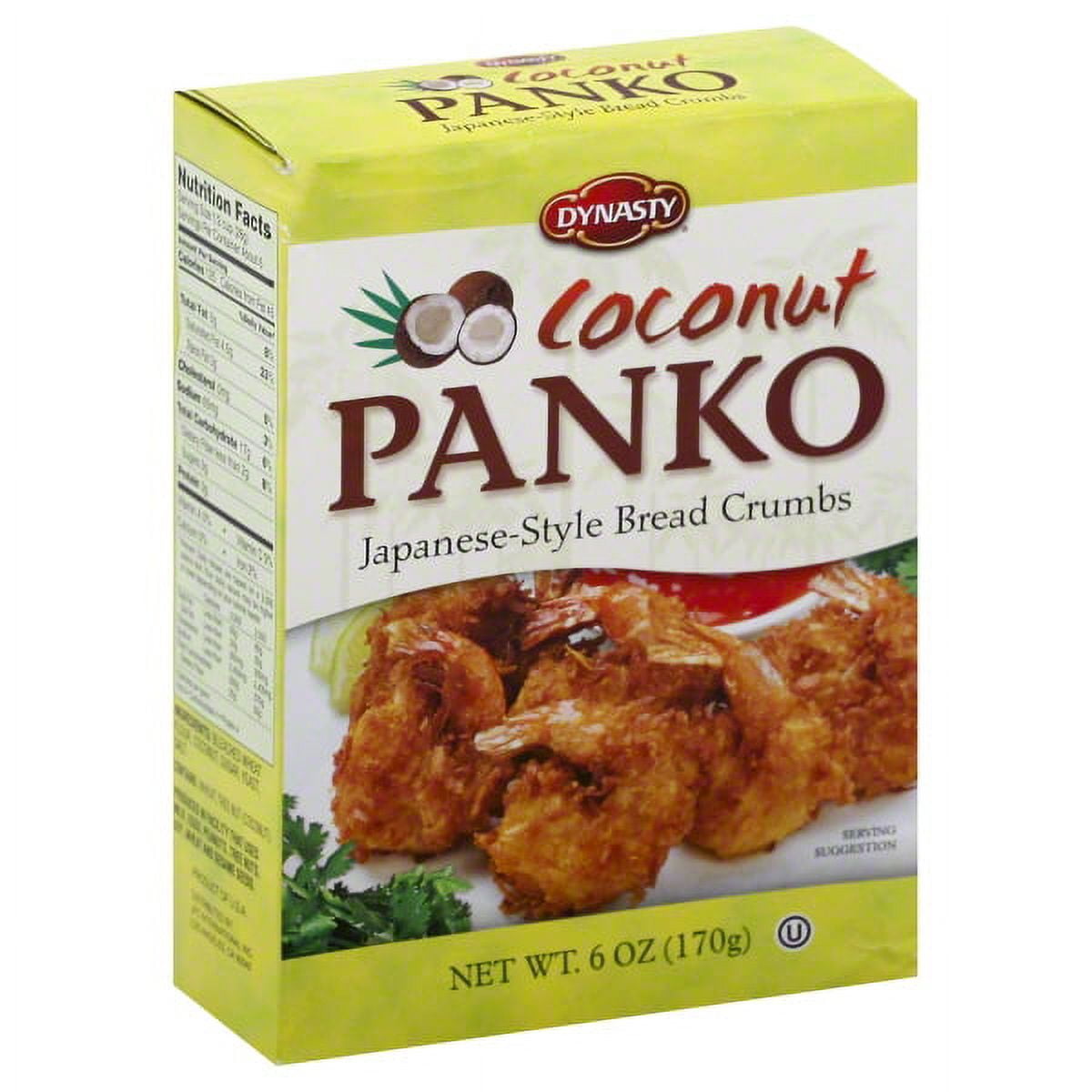 Dynasty Coconut Panko JapaneseStyle Bread Crumbs, 6 oz