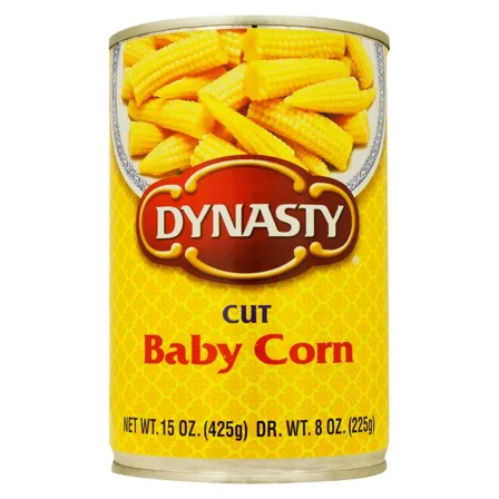 Dynasty Cut Baby Corn 15oz (Pack of 2)