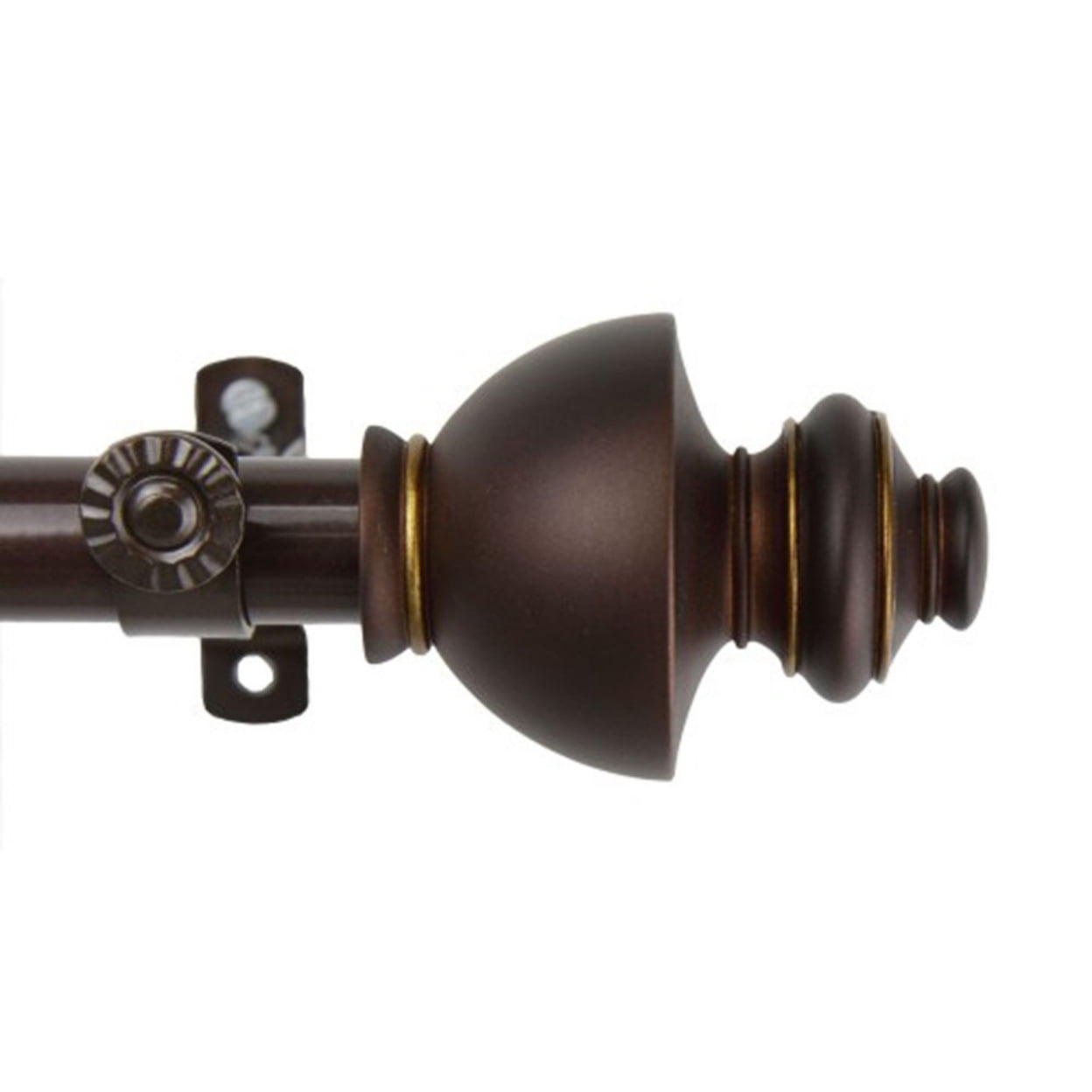 Dynasty Decorative Window Curtain Rod 120-170