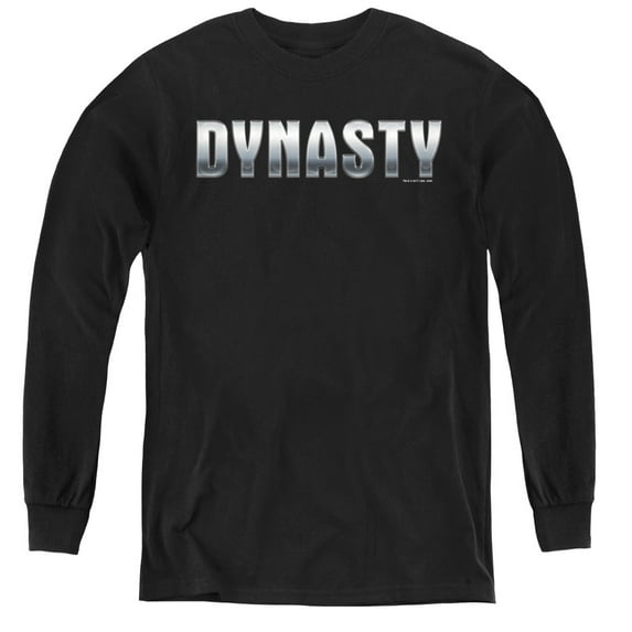 Dynasty Dynasty Shiny Youth Long Sleeve T-Shirt Black