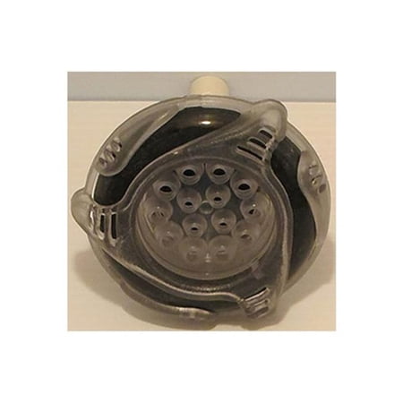 Dynasty Exclusive 14303 2011 Poly Storm LED Multi Massage Threaded Trix ESC Jet, PTL Shiny & Black