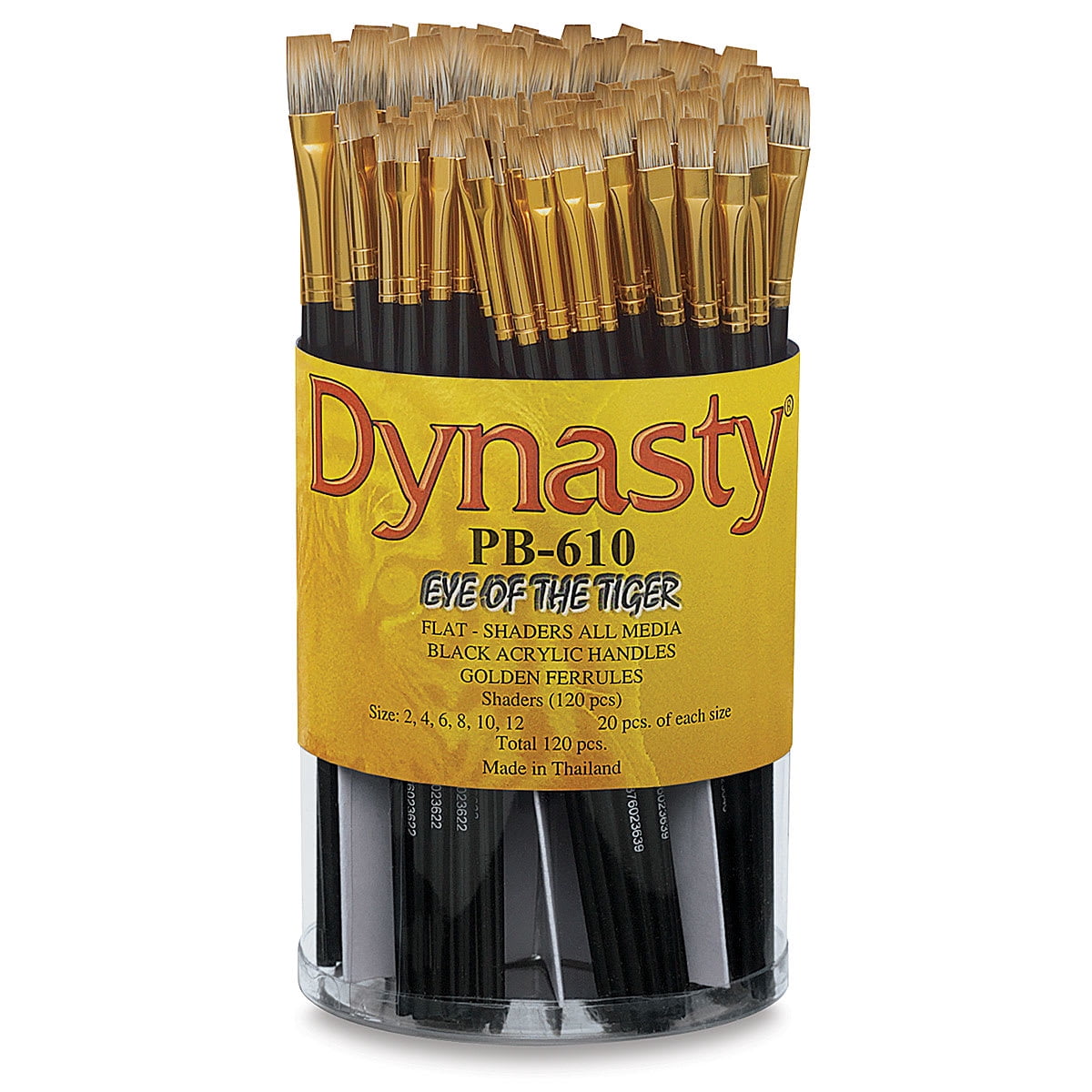 Dynasty Eye of The Tiger Shader Brush Assortment