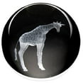 thumbnail image 1 of Dynasty Gallery 51406GF Crystal Paperweight Giraffe 3 Inch Diameter, 1 of 1