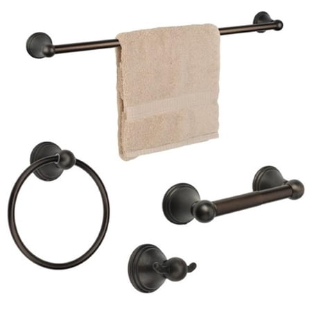 Dynasty Hardware Bay Hill 4 Piece Bathroom Hardware Set