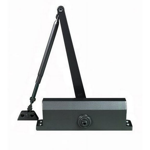 Dynasty Hardware Commercial Grade Door Closer, Size 4 Spring, Duronotic or Brown, 4000-DURO