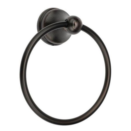 Dynasty Hardware DYN-5011-ORB Brentwood 6.5 in. Diameter Towel Ring- Oil Rubbed Bronze