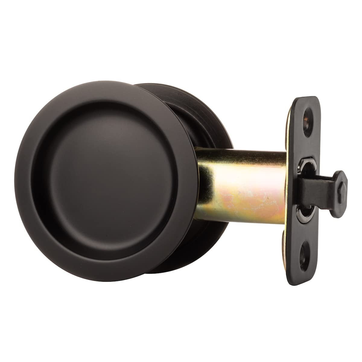 Dynasty Hardware Dynasty Round Hall/Closet Passage Pocket Door Latch