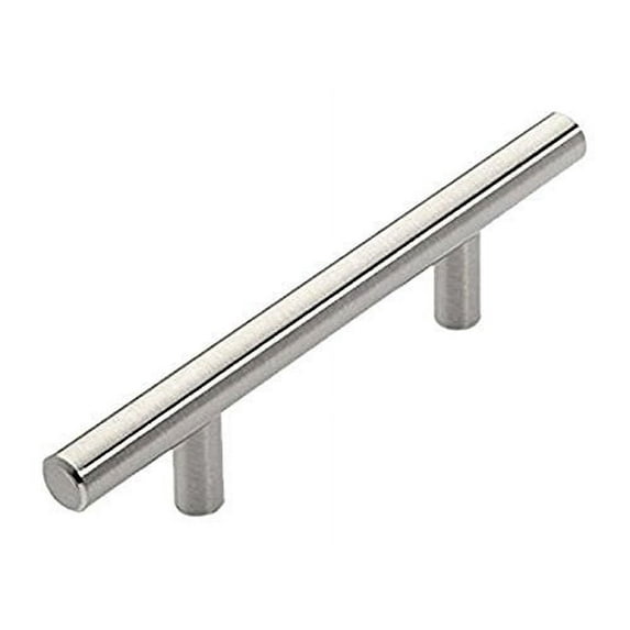 Dynasty Hardware European Bar Style Cabinet Pull 5-3/4" Satin Nickel (15 Pack)