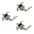 thumbnail image 1 of Dynasty Hardware HER-30-US15 Heritage Lever Privacy Set, Satin Nickel, Contractor Pack (3 Pack), 1 of 2