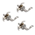 thumbnail image 1 of Dynasty Hardware HER-82-US15 Heritage Lever Passage Set, Satin Nickel, Contractor Pack, 1 of 3