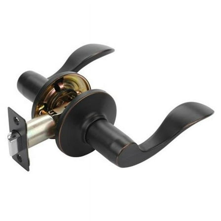 Dynasty Hardware Heritage Lever Passage Set- Aged Oil Rubbed Bronze