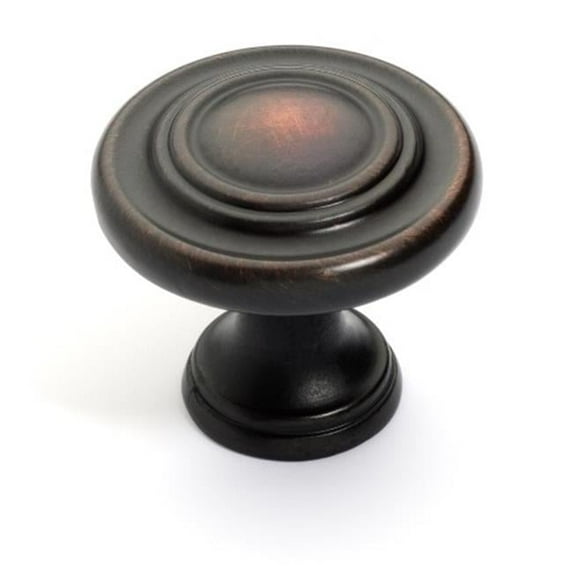 Dynasty Hardware K-81295-10B Super Saver Ring Cabinet Knob Aged Oil Rubbed Bronze