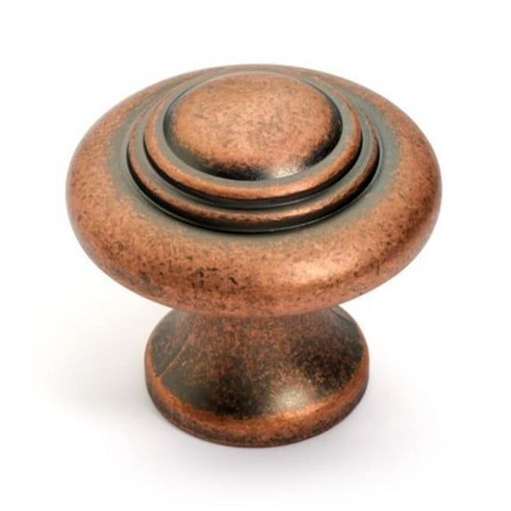Dynasty Hardware K-9229-AC Super Saver Concentric Cabinet Knob- Antique Copper