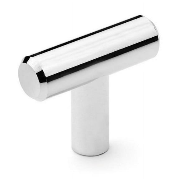 Dynasty Hardware P-1006-CM European Style T-Bar Pull- Polished Chrome