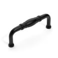 thumbnail image 1 of Dynasty Hardware P-80290-FB Super Saver Barrel Cabinet Pull- Flat Black, 1 of 1