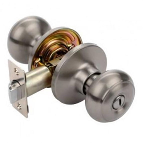 Dynasty Hardware SIE-30-US15 Sierra Knob Privacy Set- Satin Nickel