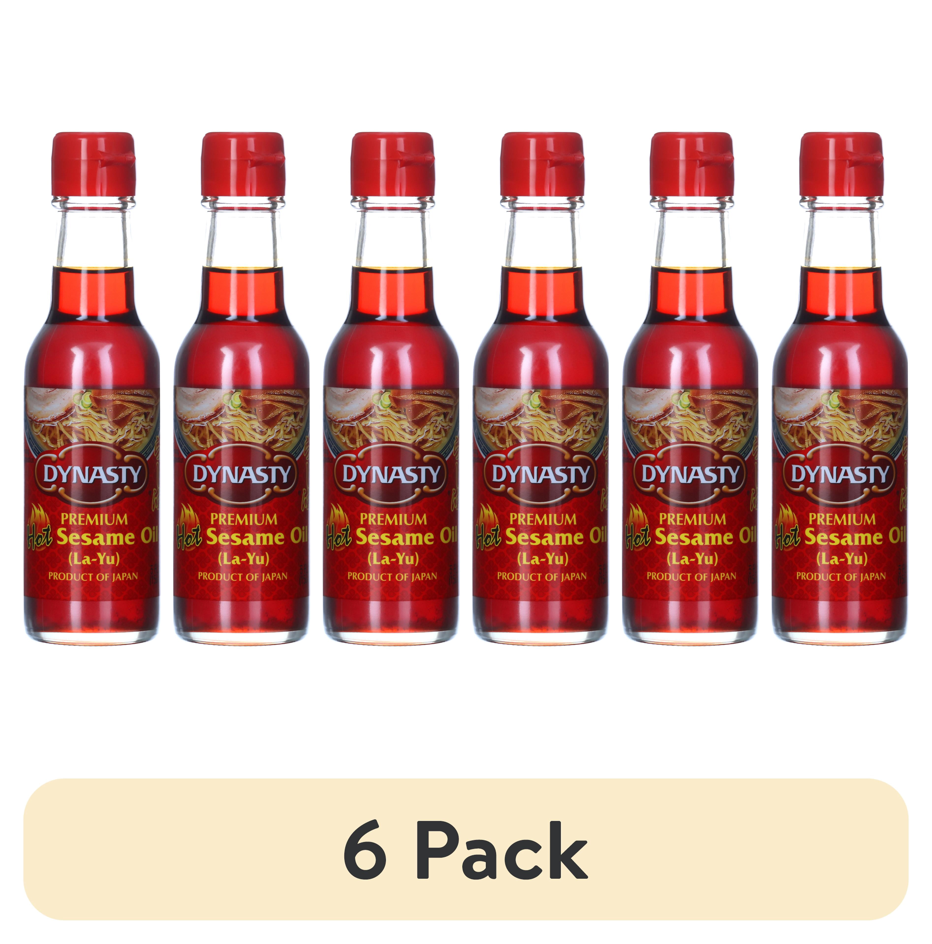 (6 pack) Dynasty Premium Hot Sesame Oil, 5 fl oz