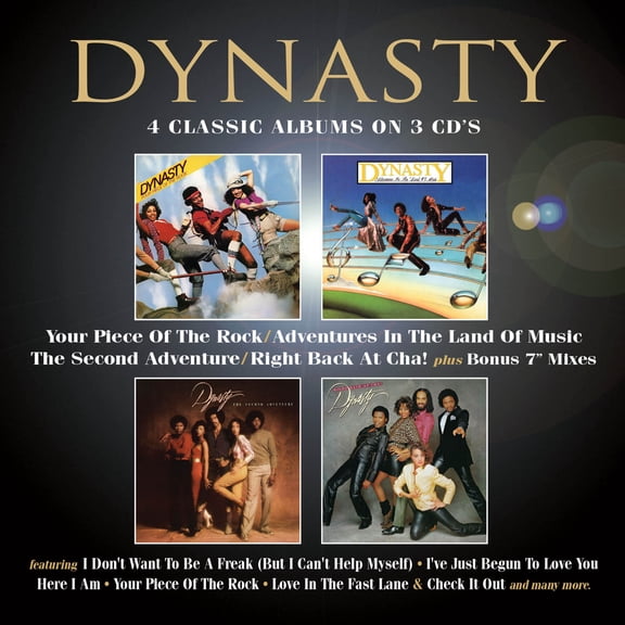 Dynasty - Your Piece Of The Rock / Adventures In The Land Of Music / The Second Adventure / Right Back At Cha: 4 Albums On 3CDs - Music & Performance - CD